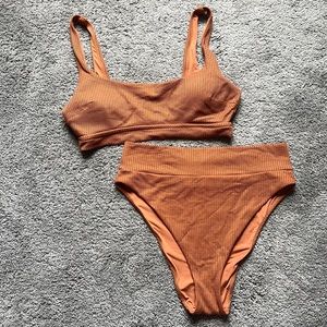 Aerie Waffle Two-piece bikini